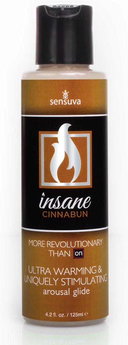 Sensuva Insane Arousal Verwarmend Glijmiddel Kaneel - 125 ml