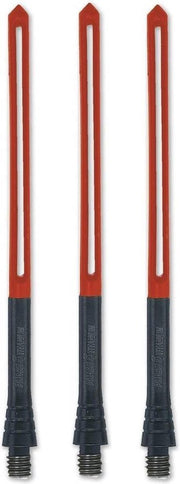 Unicorn Phase 5 Slikstik Shafts Titanium Medium Zwart/rood 3 Stuks