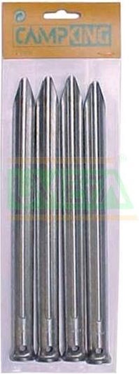 Campking Tentharing Halfrond - 18 cm - 10 stuks