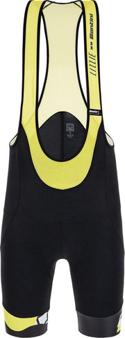 Santini Fietsbroek - Maat M  - Vrouwen - geel/zwart