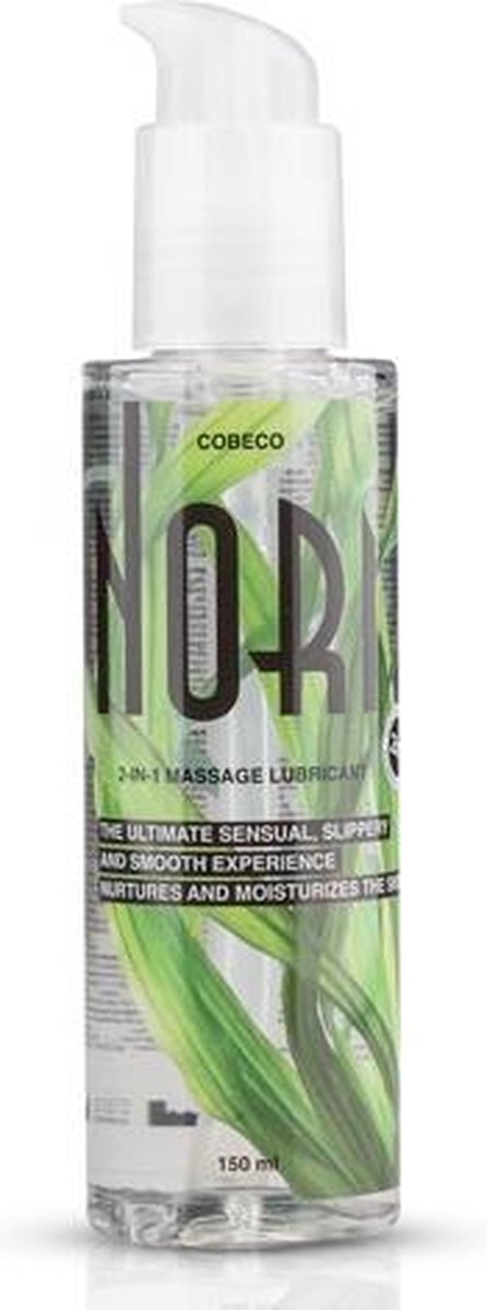 Cobeco Nori Massage gel & Glijmiddel 150ml - Drogisterij - Glijmiddel - Transparant - Discreet verpakt en bezorgd