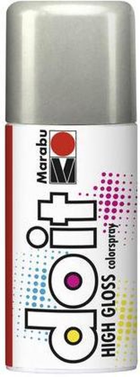 Do it high gloss 150ml - Zilver