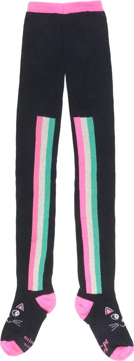 Mim-pi Meisjes Maillot - Blauw met multicolor - Maat 2-4yrs