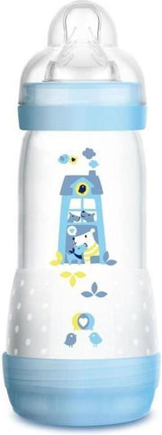 MAM Anti-Colic Easy Start-fles - 320 ml - 0 tot 6 maanden - Speenstroom 3 - Boy