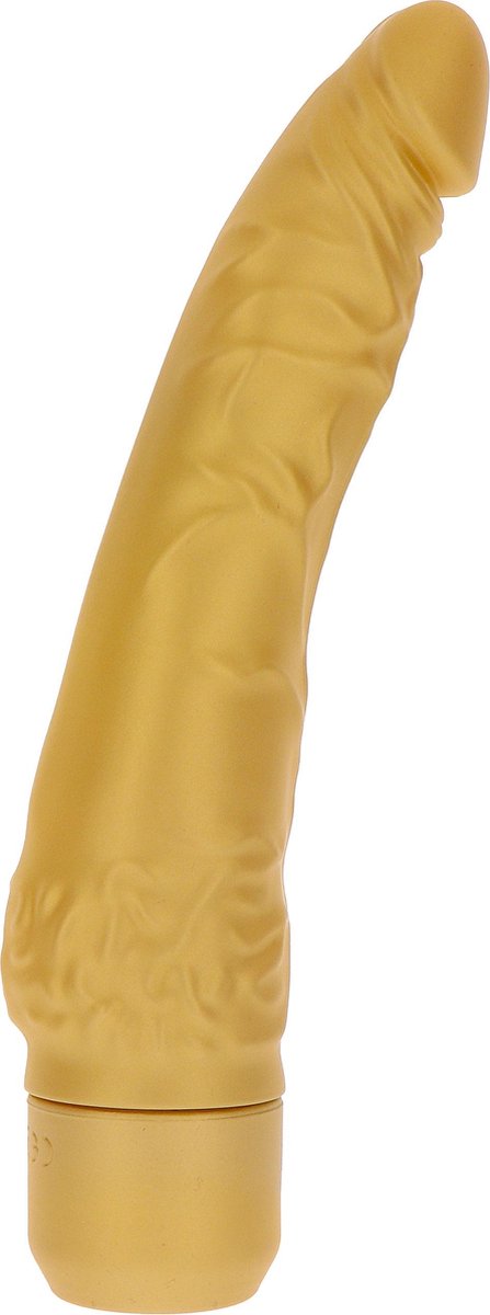 ToyJoy - Gold Dicker Slim Goudkleurige Vibrator