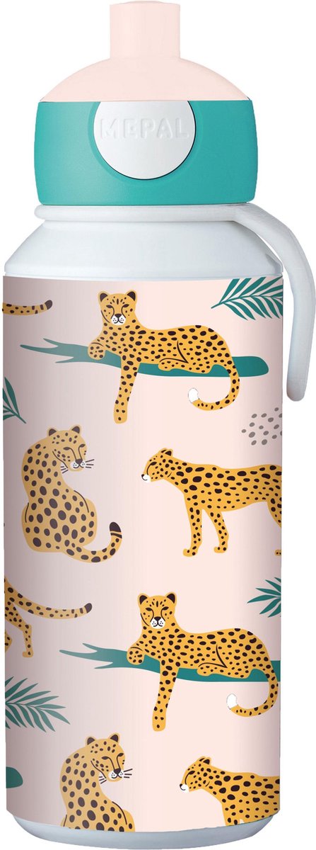 Schoolbeker campus 300ml - leopard