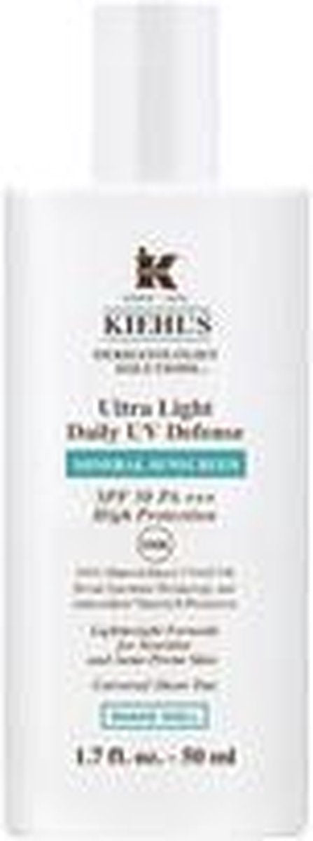 Kiehls - Ultra Light Daily Uv Defense Mineral Sunscreen Spf 50 - Protective Cream