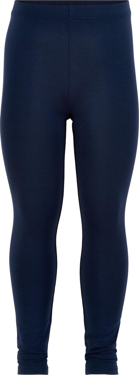 Minymo Legging Bamboo Meisjes Viscose Blauw Maat 140