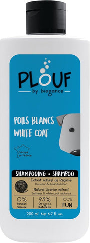 Plouf hond witte vacht shampoo 200ml
