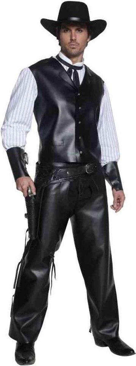 Western gunslinger Cowboy kostuum - Verkleedkleding heren - Maat M/L