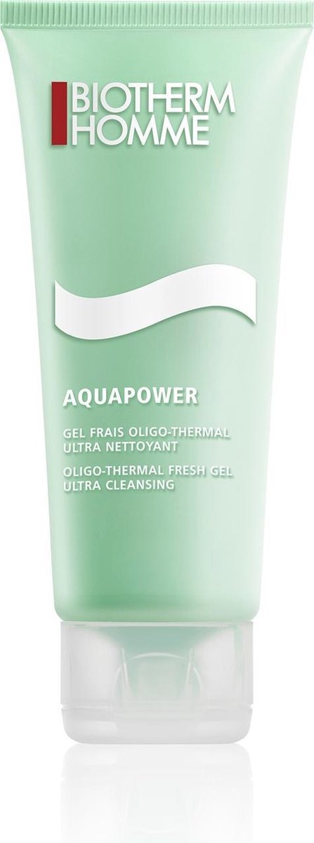Biotherm - Homme Aquapower Oligo Thermal Fresh Gel Ultra Cleansing - 125ml - Gezichtsreinigingsgel
