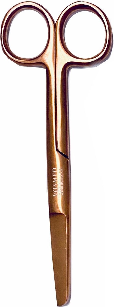 Chirurgische schaar -spits/stomp - Color Metallic Bronze