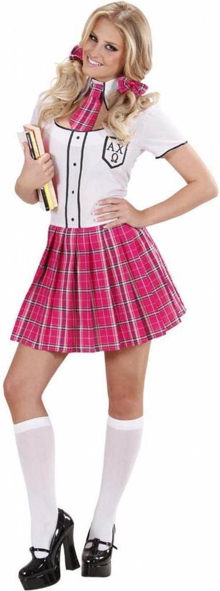 Vermomming als schoolmeisje voor volwassen vrouwen - Verkleedkleding - Medium