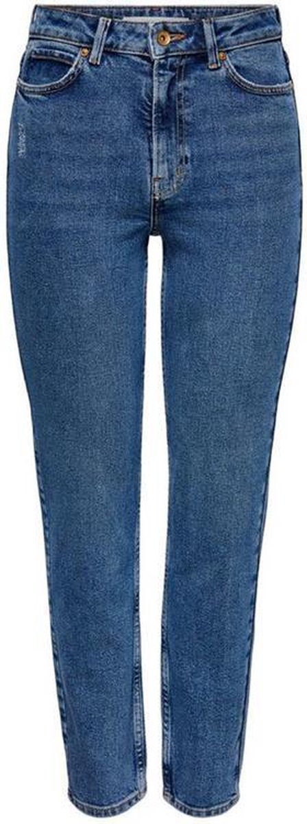 Jdykaja Life Hi Strght Ank Dnm Mb N 15216501 Black Denim