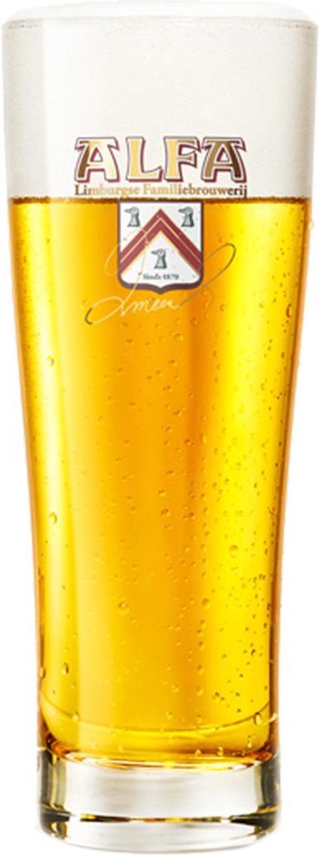 Alfa Bier glas Aspen 25cl. doos a 6 stuks