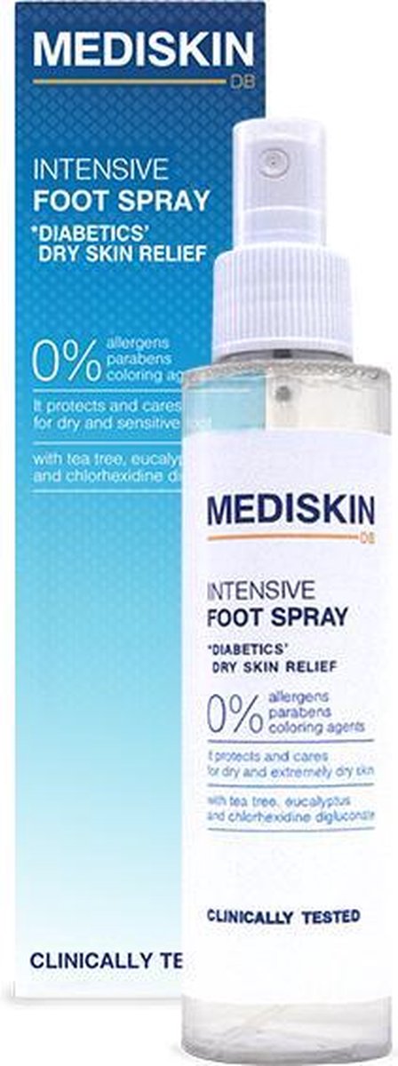 Mediskin Intensive Foot & Body Spray - Voorkomt Huidirritaties - Verlicht Jeuk - 135ML