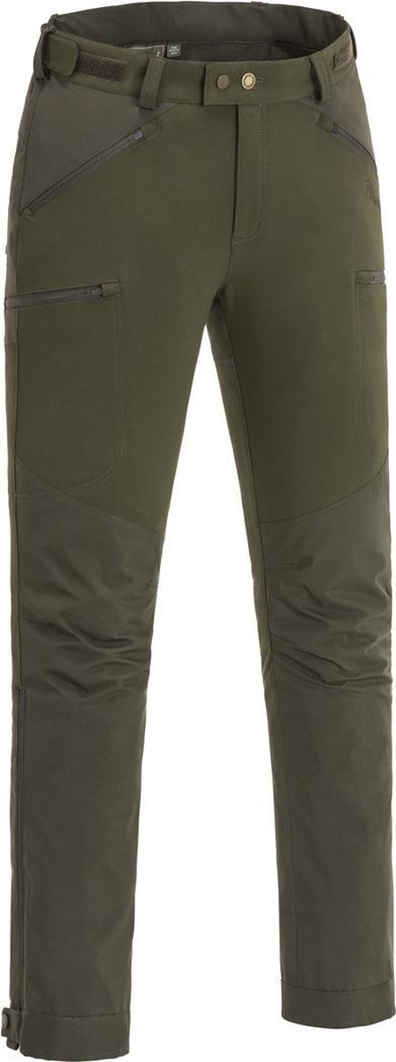 Brenton Trousers - Dark Olive / Suede Brown (5402)