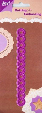 Snijmal en Embosmal - Sierrand met Bloemen - Joy Crafts - 6002/0008