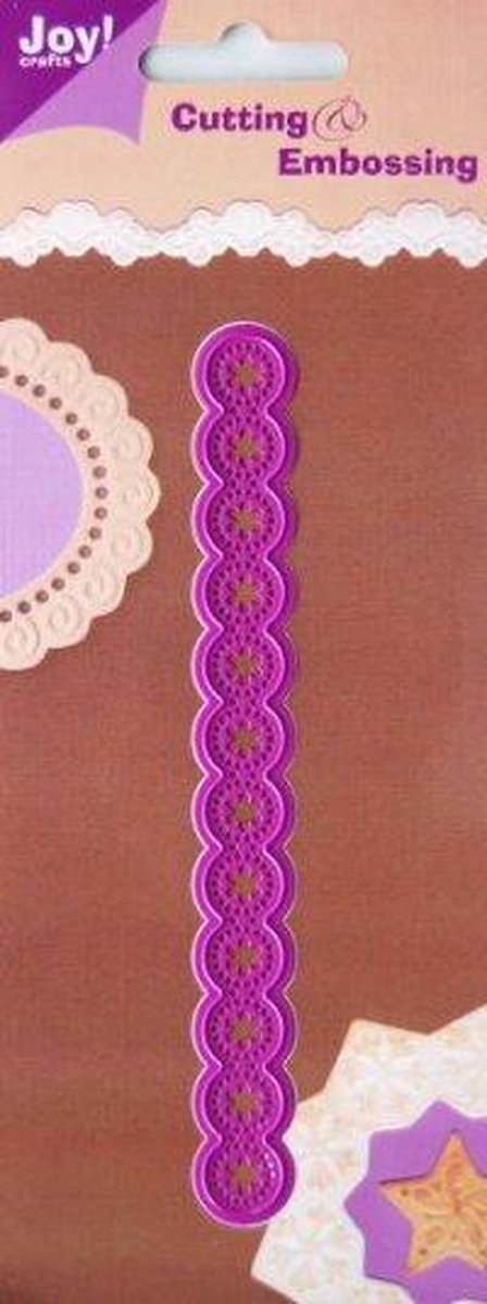 Snijmal en Embosmal - Sierrand met Bloemen - Joy Crafts - 6002/0008