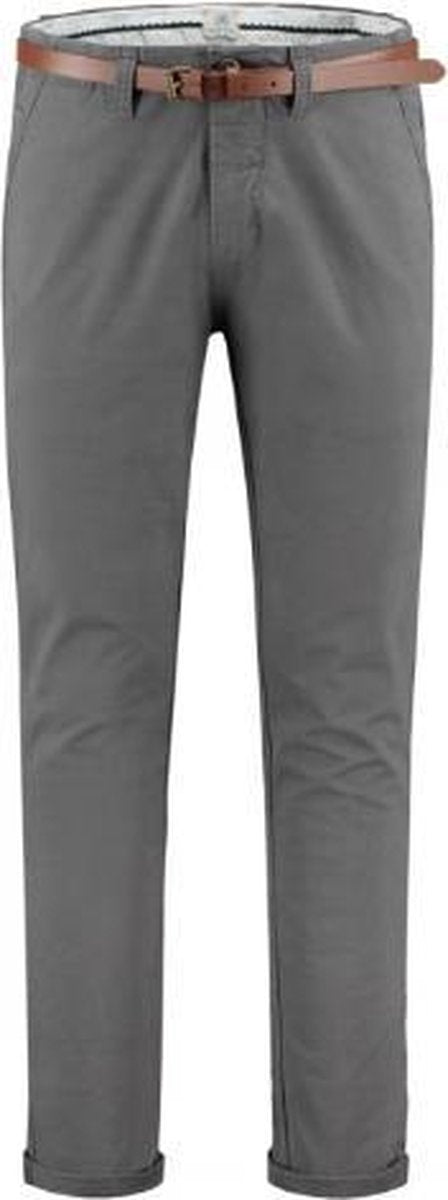 Dstrezzed Presley Chino Met Riem Granite Grey (501146 - AW19 - 832)