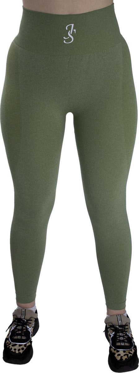 Dames sportlegging – Dames sportkleding – Dames sportbroek –  Seamless buttline legging -  Yoga pants – Fitness legging – Yoga legging – Yoga broek - sport Legging Voor Fitness / Yoga / Vrije Tijd – Comfortabel - JS