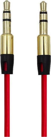 AUX Kabel 3.5 mm Audio Kabel - Rood