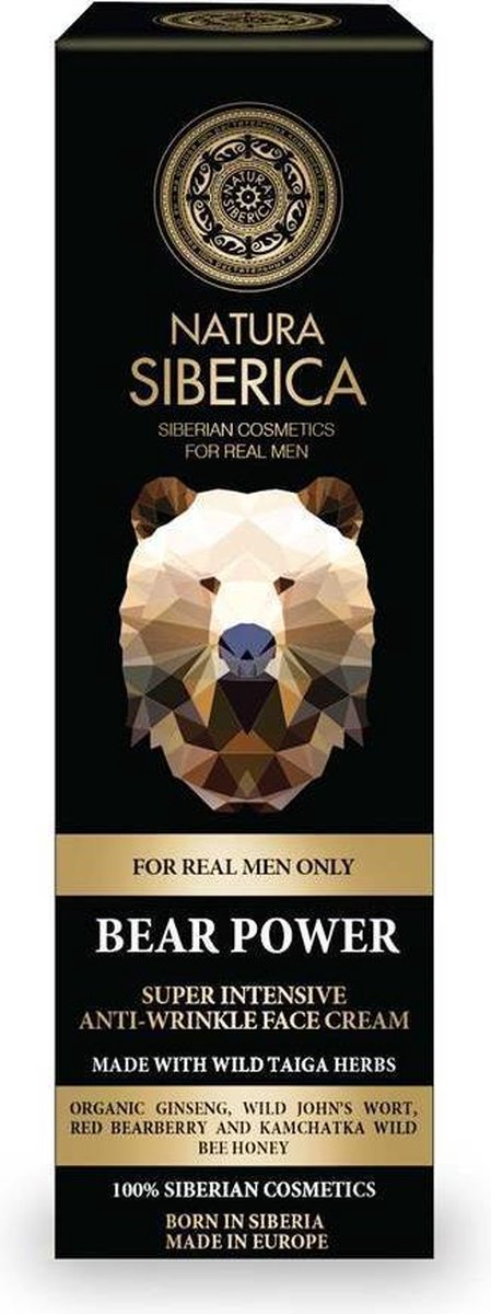 Natura Siberica Super Intensive Anti-Wrinkle Face Cream "Bear Power