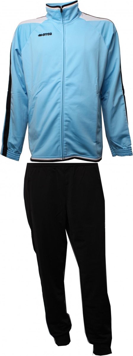 Erreà Trainingspak Kansas Unisex Blauw/zwart Maat Xxs