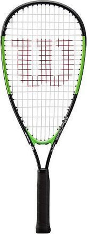 Wilson Blade Junior Squashracket - Zwart Groen - L0