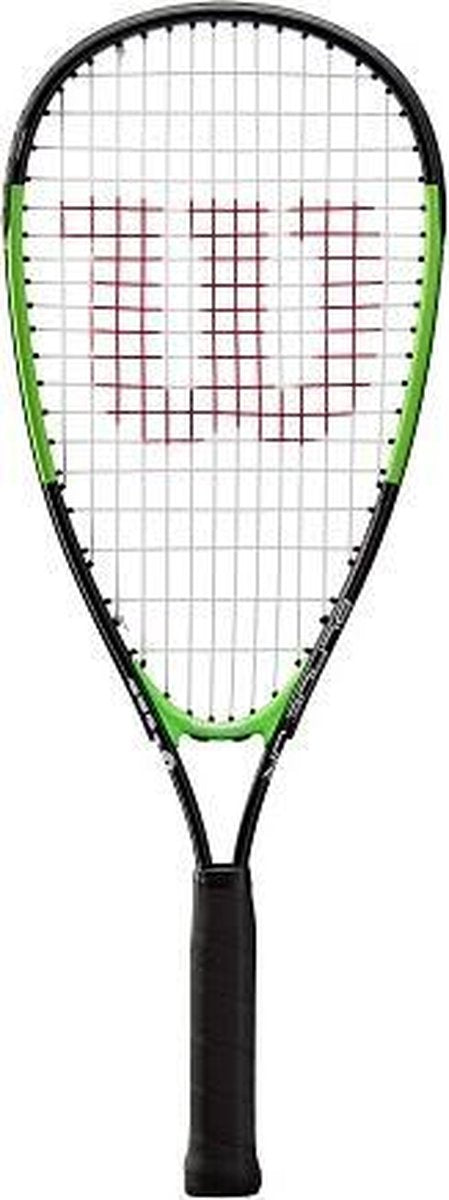 Wilson Blade Junior Squashracket - Zwart Groen - L0