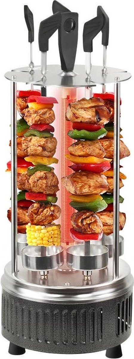 LUMME LU-1272 Shashlickmaker/1000W/5 spiezen