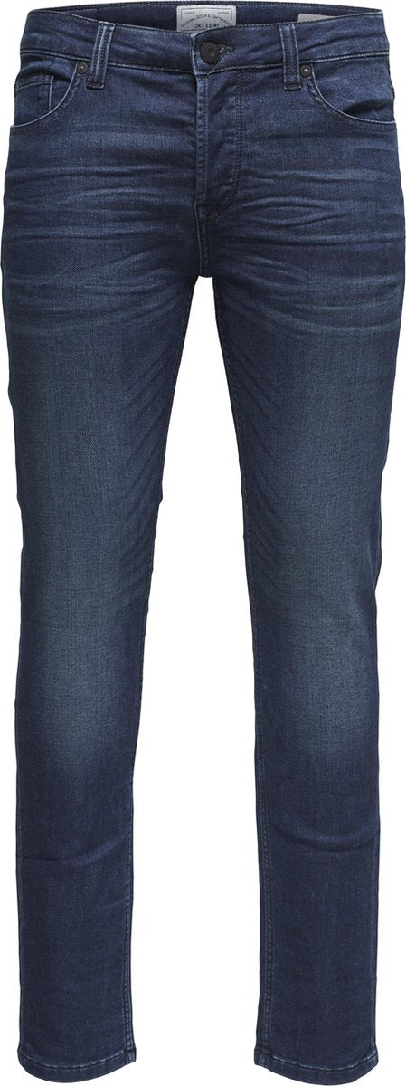 Only & Sons Loom Blue Jog Slim fit Heren Jeans - Maat W28 X L34