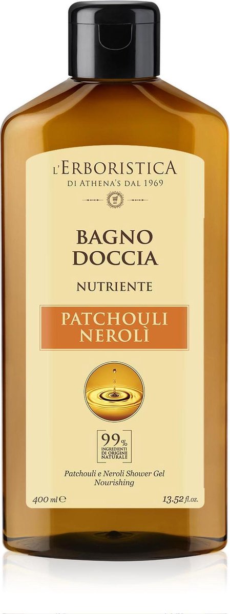 Bad- en douchegel Patchouli & Neroli (400 ml) - Vegan