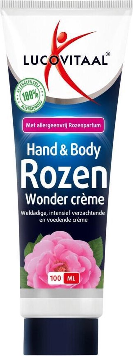 Lucovitaal Hand & Body Rozen Wonder crème