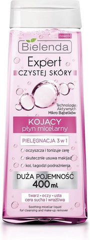 Bielenda - Clean Skin Expert Soothing Micellar Liquid 400Ml