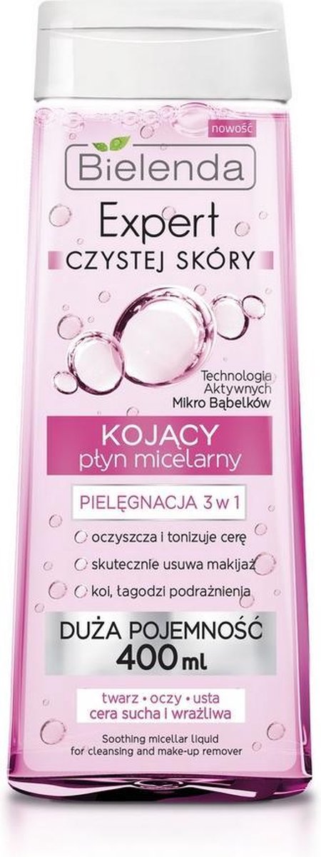 Bielenda - Clean Skin Expert Soothing Micellar Liquid 400Ml