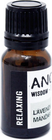 Relaxing etherische olie - 10 ml - lavendel - mandarijn - puur natuur - EU gecertificeerd - Stress - Vermoeidheid