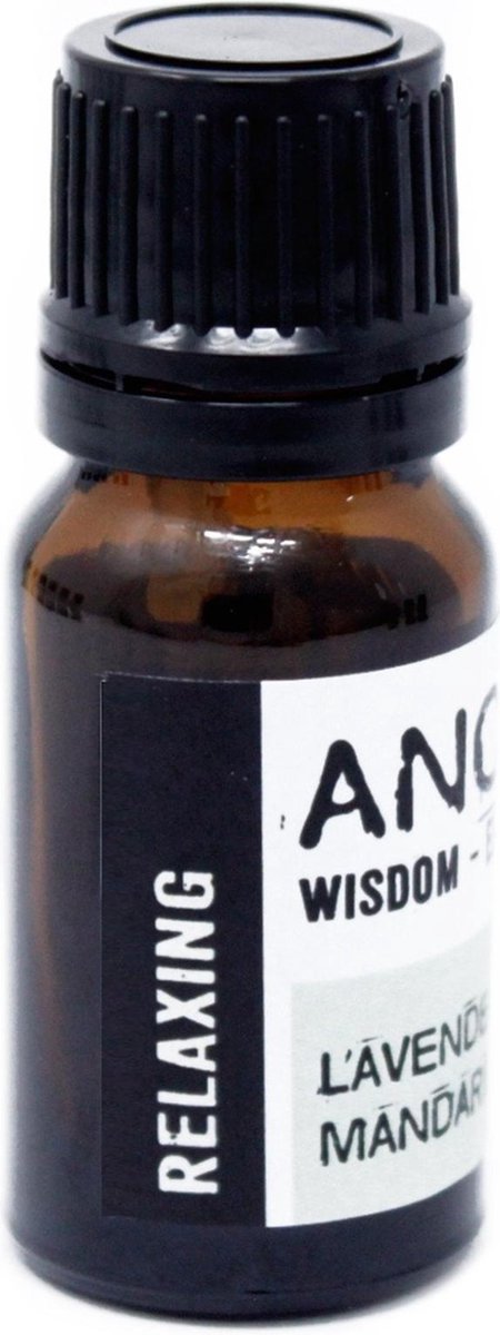 Relaxing etherische olie - 10 ml - lavendel - mandarijn - puur natuur - EU gecertificeerd - Stress - Vermoeidheid