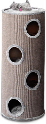 Ebi Krabpaal Cat-Dome Extreme Grijs - 50X50X120 CM