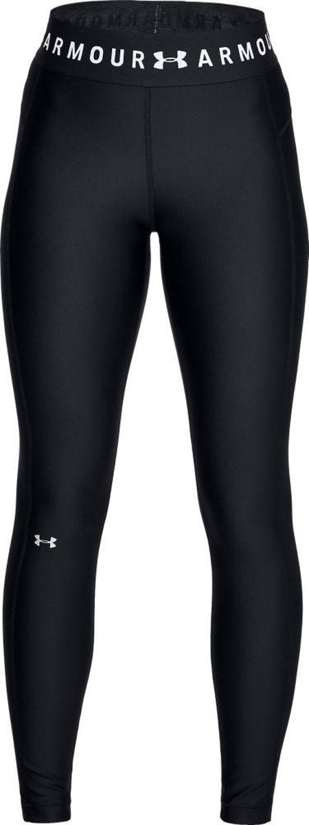 Under Armour HG Armr Brand WB Legging Sportlegging Dames - Maat S