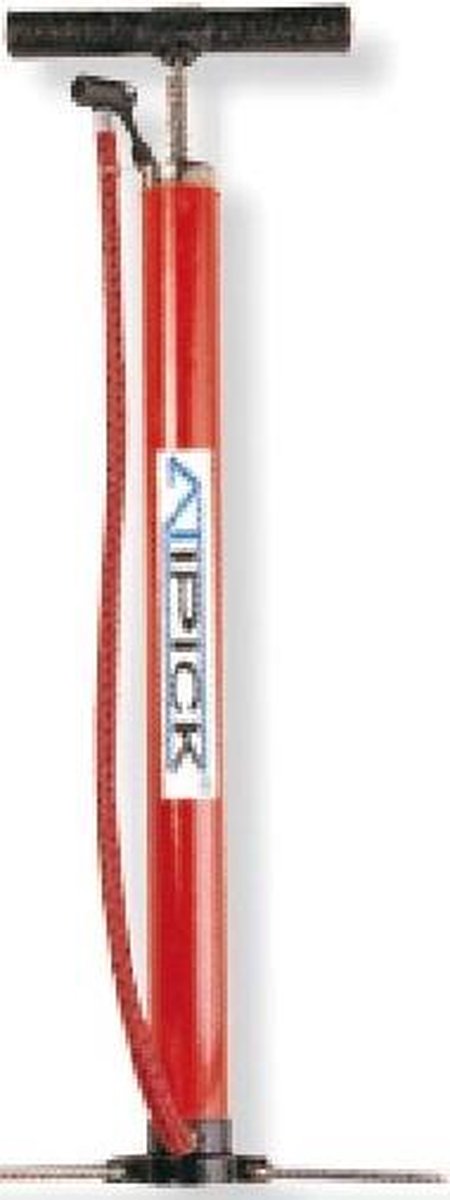 Atipick Voetpomp 56 X 21 Cm Staal Rood