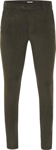 Jackson | Pantalon stretch corduroy groen
