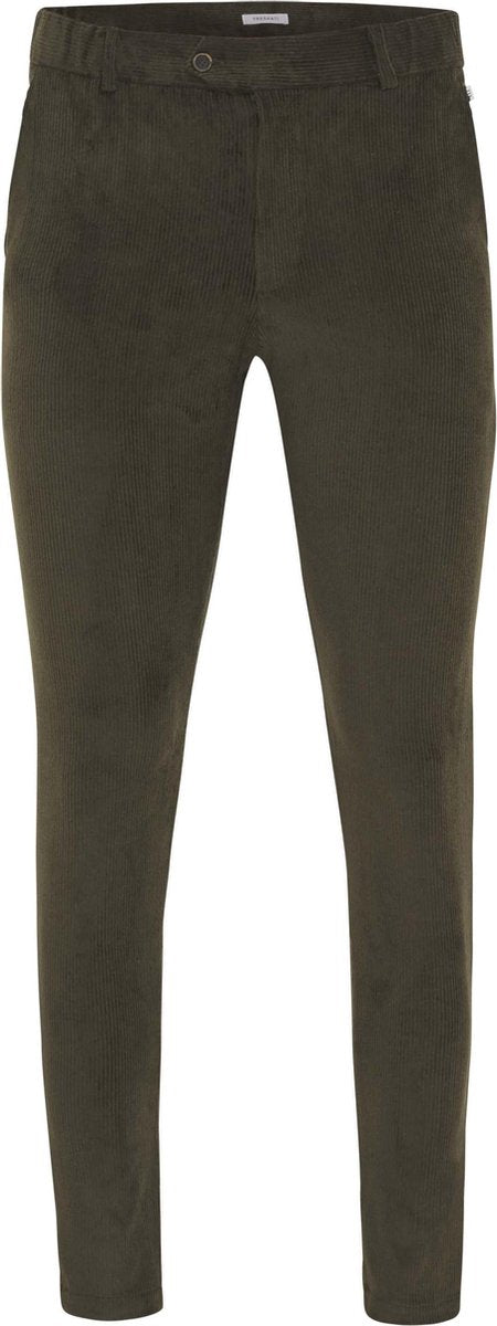 Jackson | Pantalon stretch corduroy groen