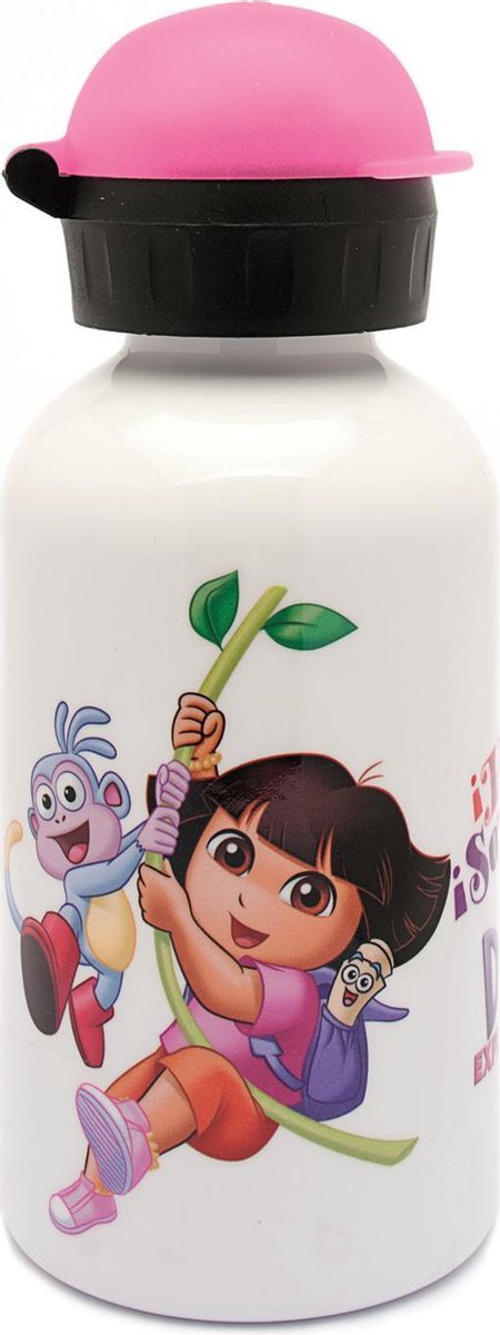 Thermo drinkfles 350 ml met vrolijke print