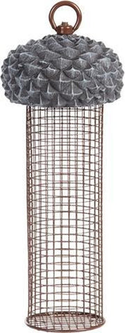 Best for birds voedersilo noten eikel - 10x10x28 cm - 1 stuks