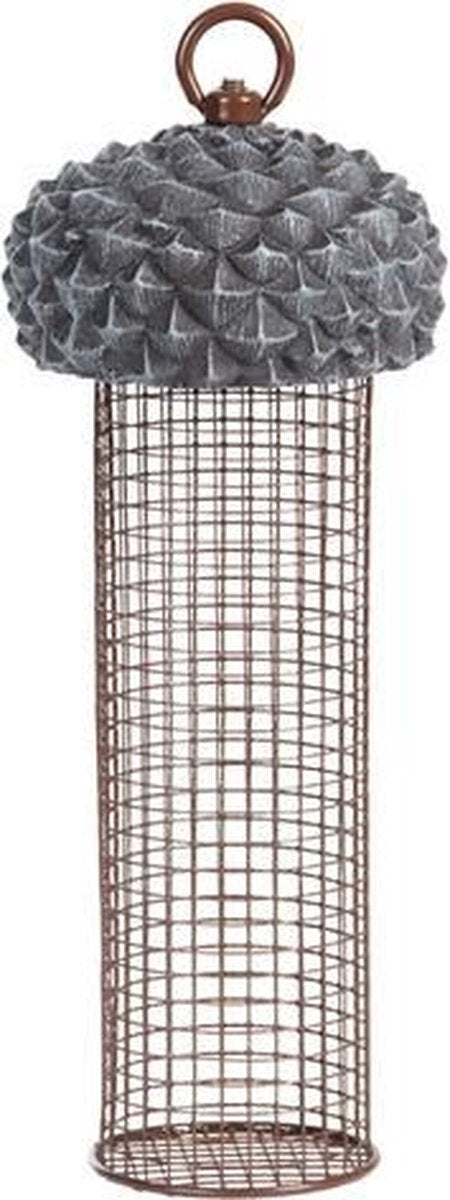 Best for birds voedersilo noten eikel - 10x10x28 cm - 1 stuks