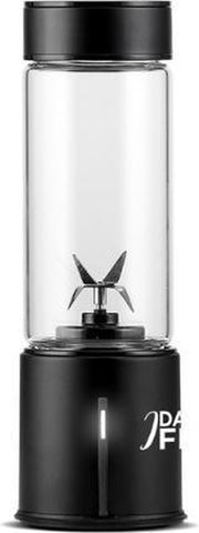Portable Blender Deluxe X - Zwart - Met Gratis Beschermhoes - Draadloos & Draagbaar - Blender To Go - Idailyfit - Mix & Go - Mini Blender Deluxe - 450ML - Smoothies & Shakes