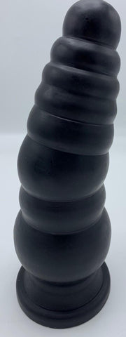 XXLTOYS - Big Tree - XXL Plug - Anale Plug - Mega Buttplug - Mega Inbrenglengte 22 Cm X 9 Cm - Mega Dia 9 Cm / 7 Cm 5 Cm  - Mega lengte  25 Cm - Zwart