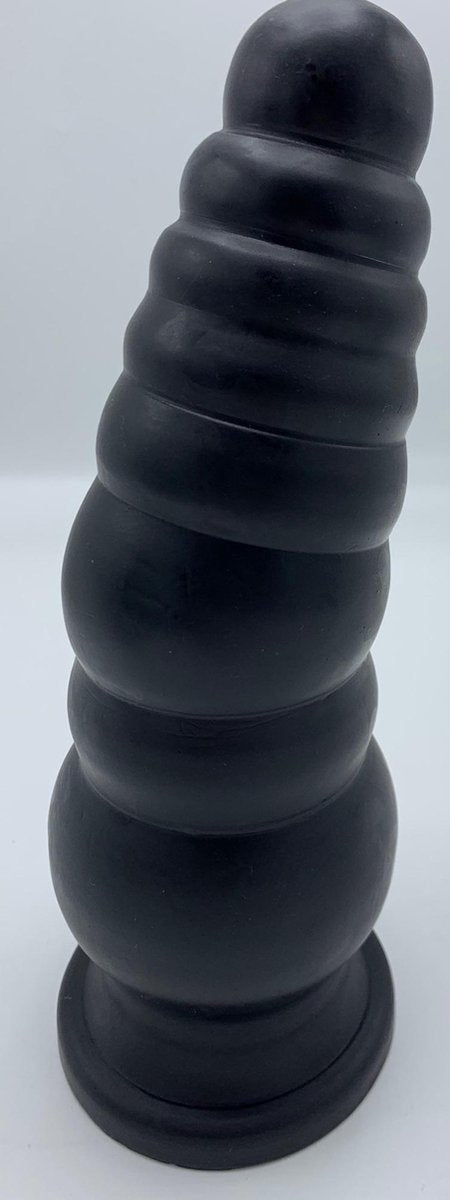 XXLTOYS - Big Tree - XXL Plug - Anale Plug - Mega Buttplug - Mega Inbrenglengte 22 Cm X 9 Cm - Mega Dia 9 Cm / 7 Cm 5 Cm  - Mega lengte  25 Cm - Zwart