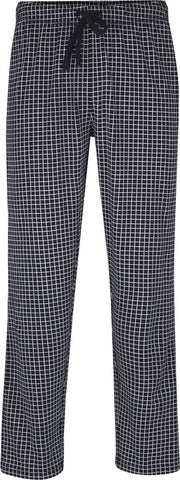 Ceceba heren pyjamabroek lang - donkerblauw met wit geruit -  Maat: 9XL